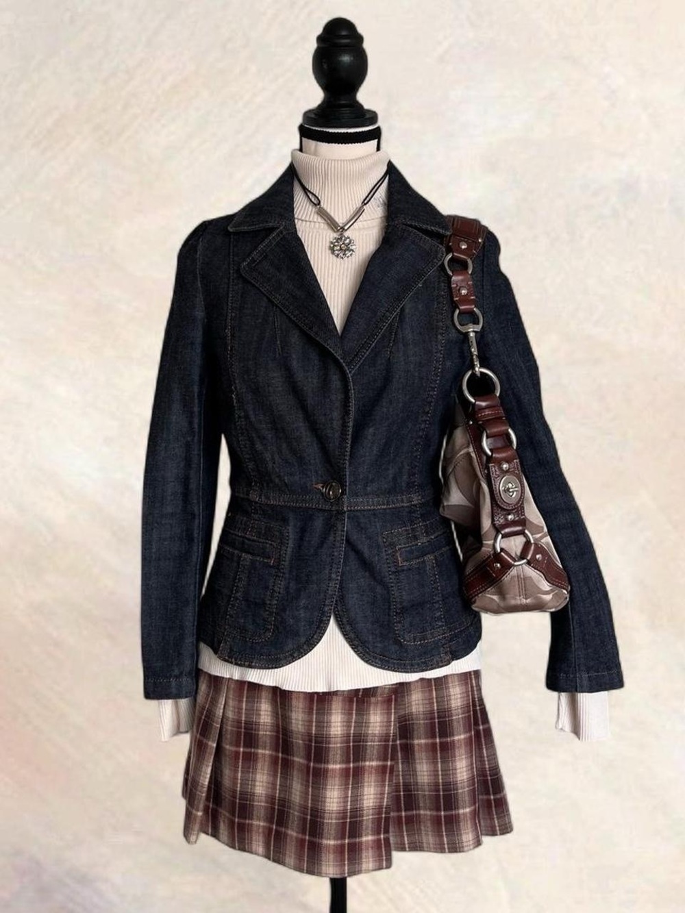 23 Vinay Trois Arrondissments Denim Blazer